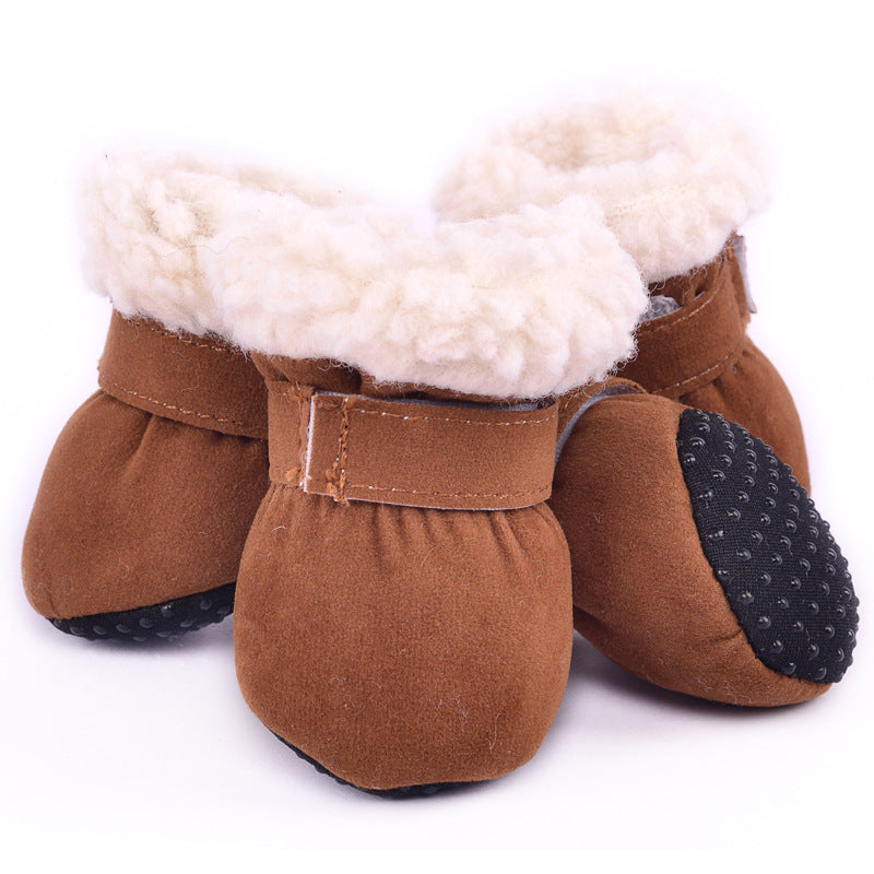 All-Weather Dog Boots — Brown