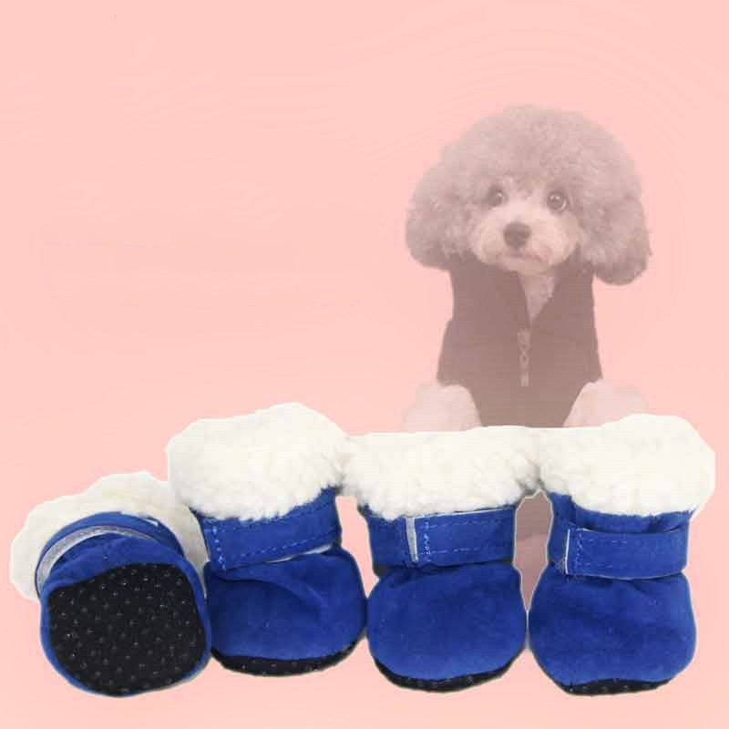 All-Weather Dog Boots — Blue